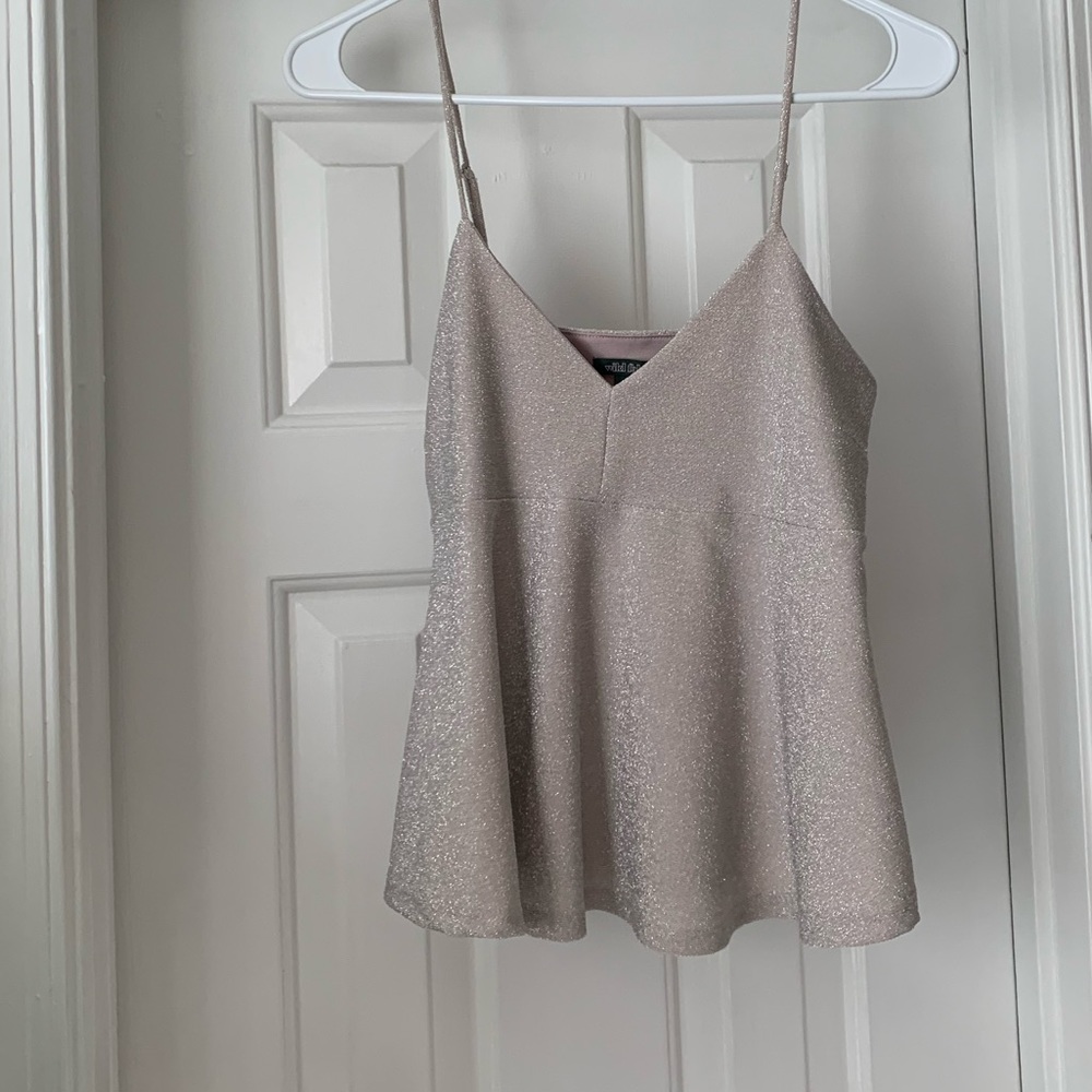 Target gold sparkle crop